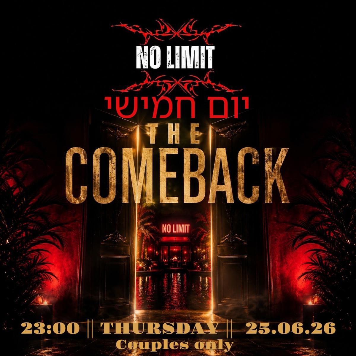 THURSDAY THE COMEBACK