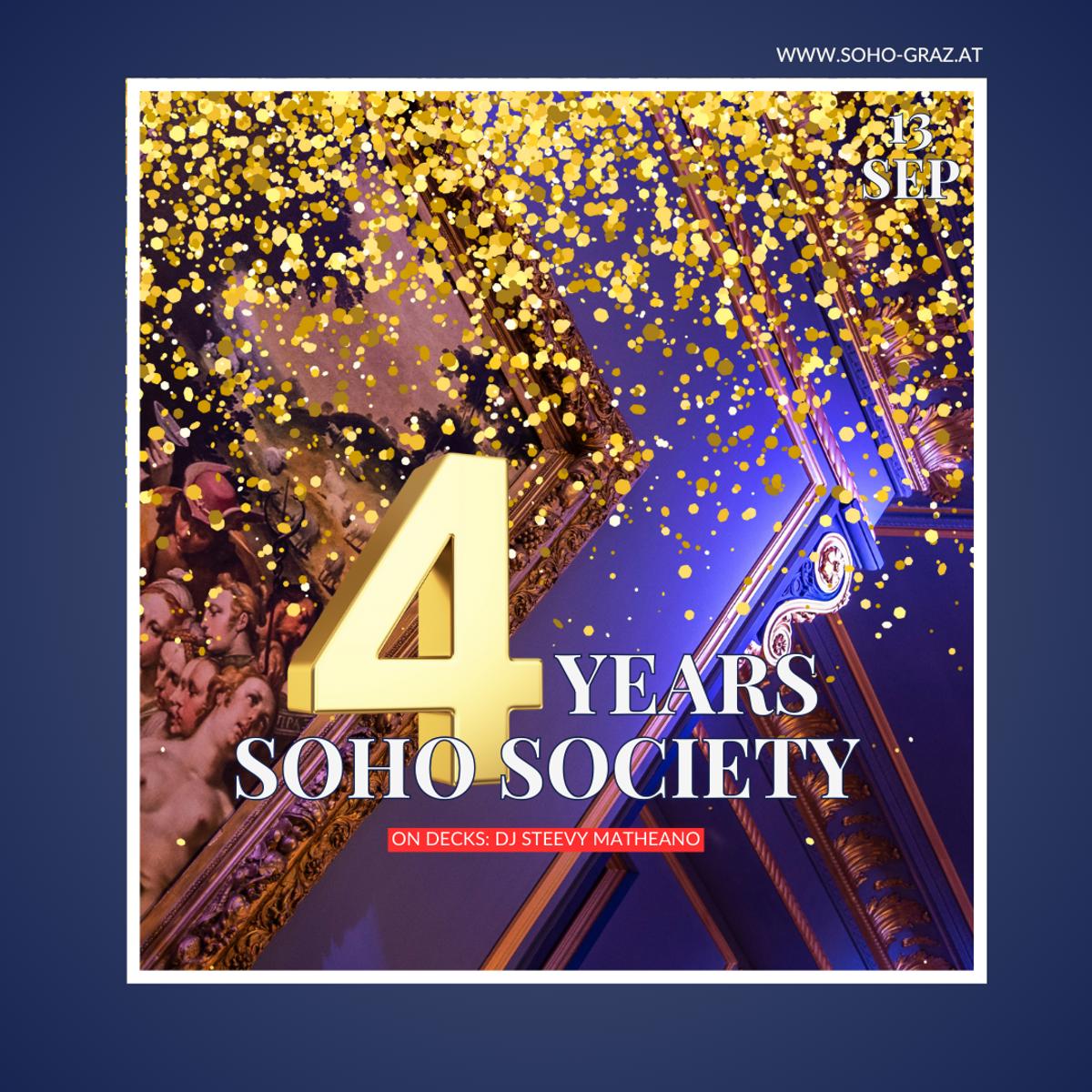 soho presents – 4 years soho society event photo